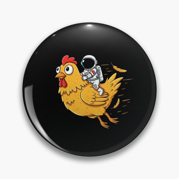 Item preview, Funny Astro Chicken  - Astronaut riding a Chicken designed and sold by AnAzArt.