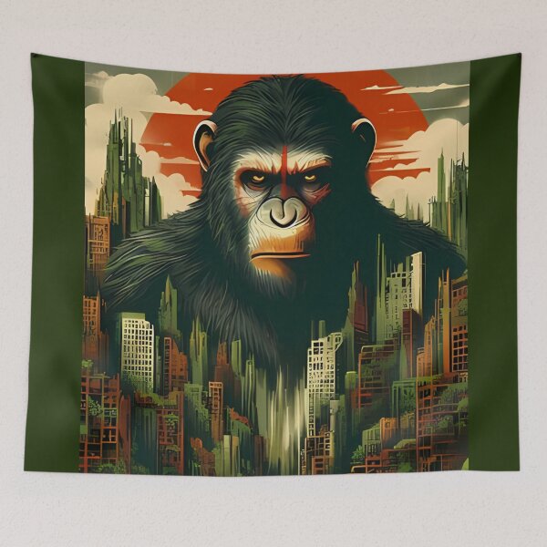 Item preview, apes world movie designart designed and sold by  Mudikeys.