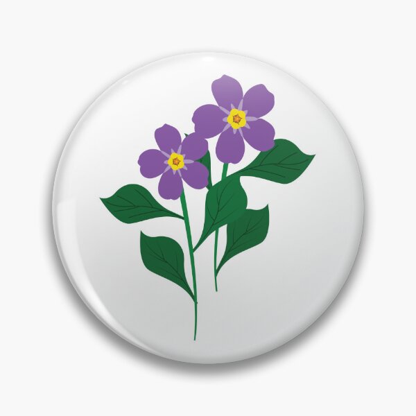 Artikel-Vorschau von Elegantes violettes Blumendesign | Zarte und anmutige botanische Kunst, designt und verkauft von KiValuate.