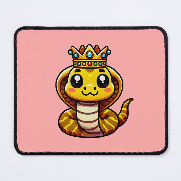 Aperçu de l'œuvre Cobra royal doré avec une couronne créée et vendue par ThawanTarnnoy.