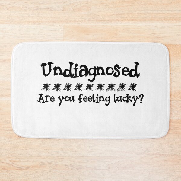Item preview, Undiagnosed - Are you feeling Lucky designed and sold by SwearingKids.