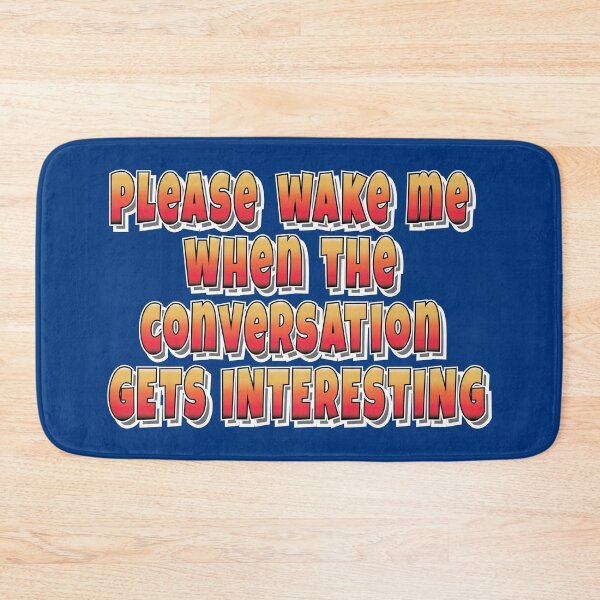 Item preview, Funny Rude Conversation Message Phrase designed and sold by Harlake.