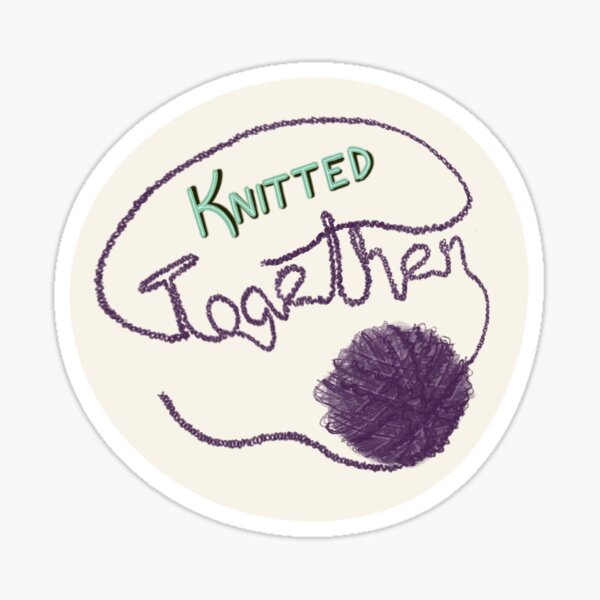 Item preview, Knitted Together Cream Bkg designed and sold by Designs by Liv Gray.