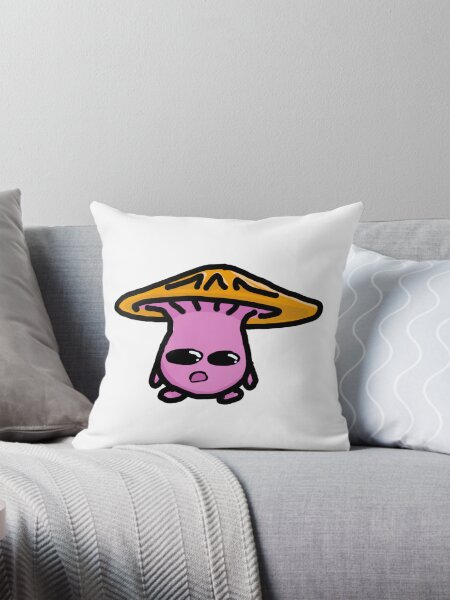 Vista previa del artículo con la obra «Hongo rosado», diseñado y vendido por ArtistsRuneArt.
