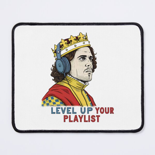 Item preview, Royal Remix: King Charles Headphones Funny Pop Art designed and sold by AnnDesignStudio.