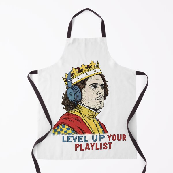 Item preview, Royal Remix: King Charles Headphones Funny Pop Art designed and sold by AnnDesignStudio.