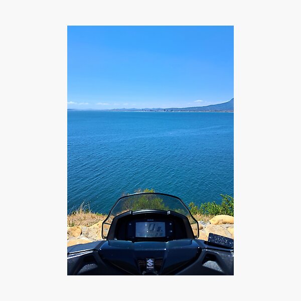 Item preview, Motorcycle View Of The Bay designed and sold by Ashley Beckton.