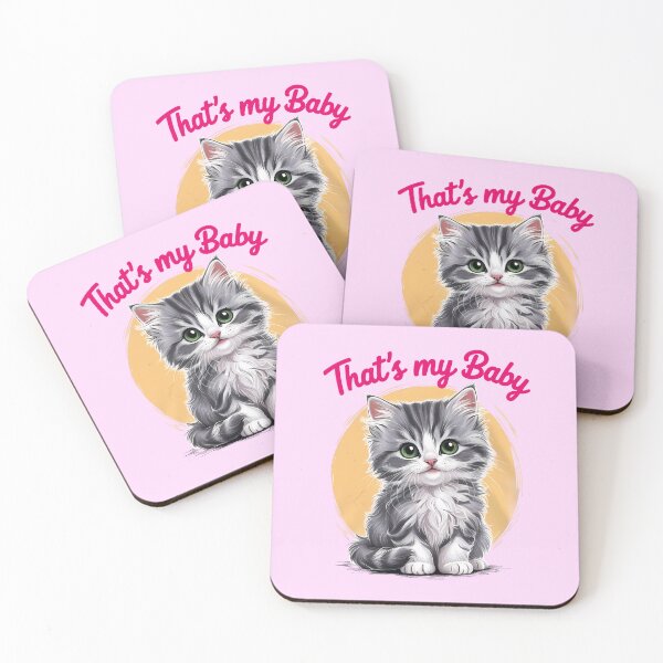 Item preview, That's my baby. Cute cat for cat mom and cat dad designed and sold by twisted-dot.