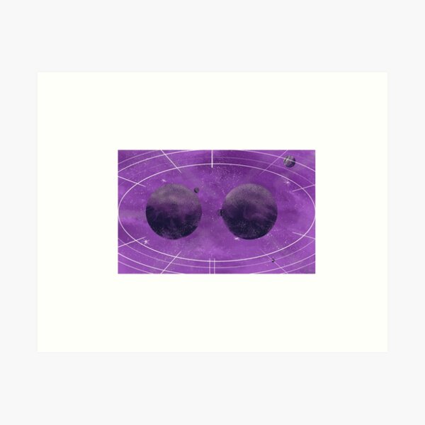 Item preview, Galactic Harmony – Cosmic Planets & Orbit Abstract Art designed and sold by Lunarviewpoint.