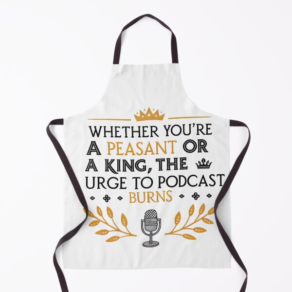 Item preview, Royal Podcast Urge - Funny Vintage Microphone Crown T-Shirt designed and sold by AnnDesignStudio.