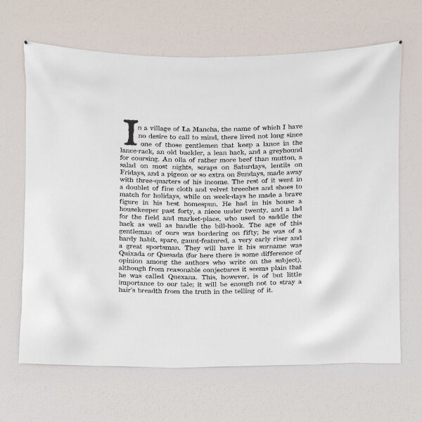 Item preview, Don Quixote designed and sold by Gopherstown, OR.