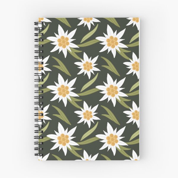 Item preview, Edelweiss Blockprint Pattern  designed and sold by sarahsdesigns02.