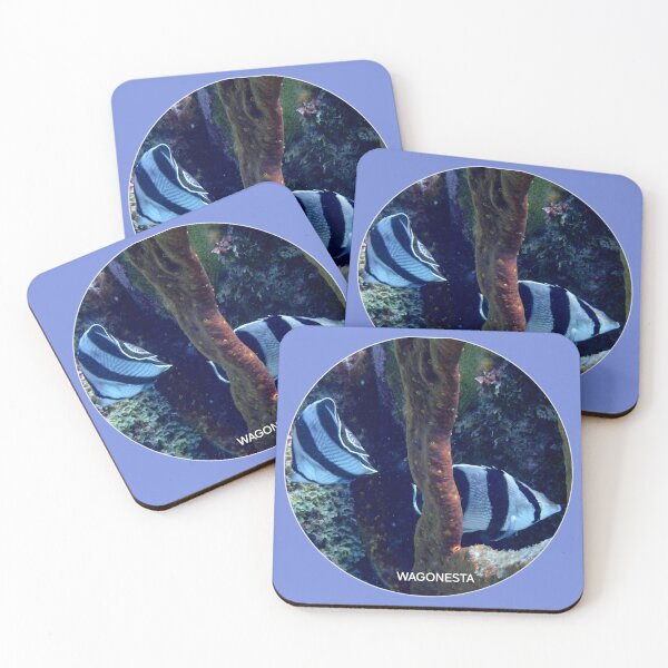 Item preview, Underwater - Banded Butterfly Fish by Wagonesta  designed and sold by Wagonesta.