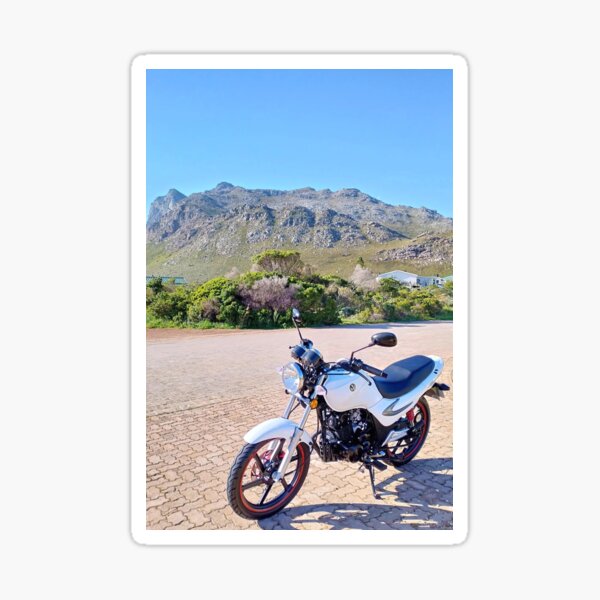 Item preview, Motorcycle By The Mountainside designed and sold by Ashley Beckton.