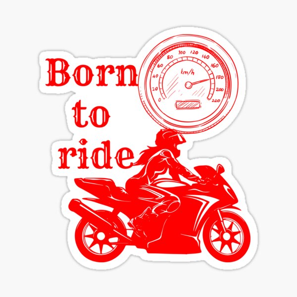 Item preview, Born to ride  designed and sold by Urbir.