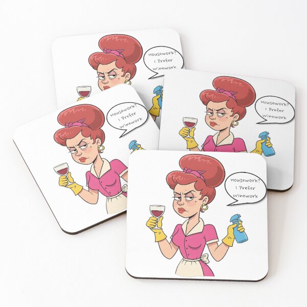 Item preview, Vintage Sarcastic Housewife | Humorous and Retro-Inspired Graphic designed and sold by Tw1nsAIArt.