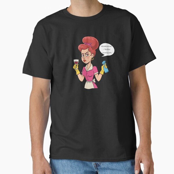 Item preview, Vintage Sarcastic Housewife | Humorous and Retro-Inspired Graphic designed and sold by Tw1nsAIArt.