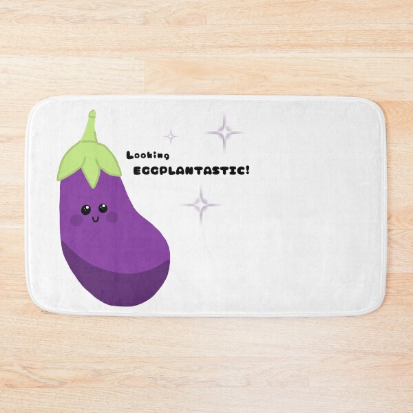 Item preview, "Looking EGGPLANTASTIC!" Cute Eggplant Design  designed and sold by Akcikas.
