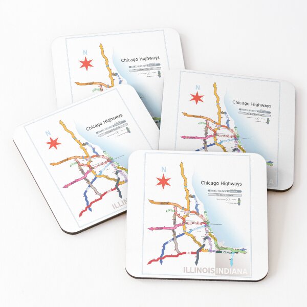 Item preview, Chicago Highway Names designed and sold by Dean Dunakin.