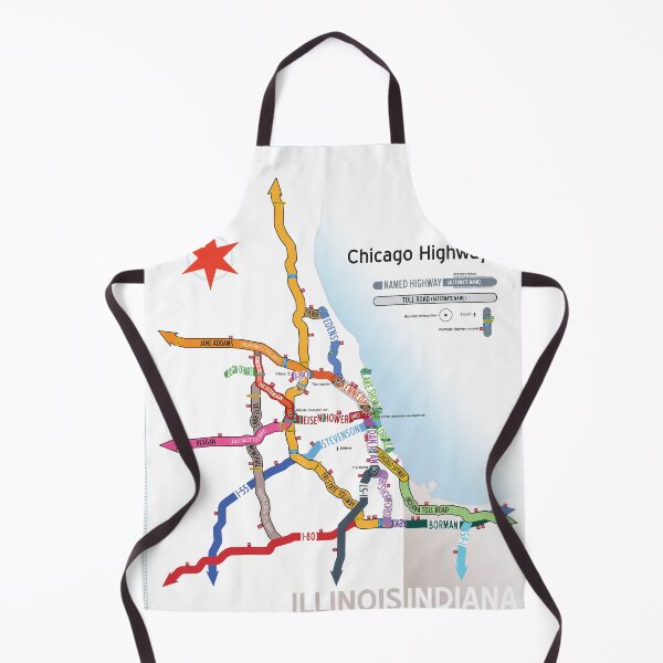 Item preview, Chicago Highway Names designed and sold by Dean Dunakin.