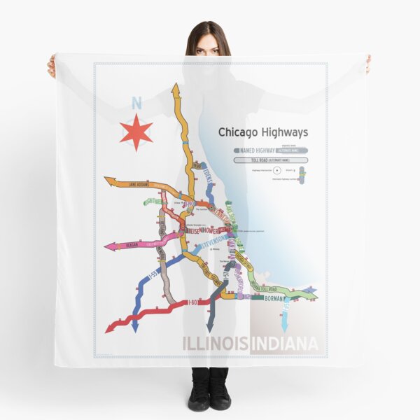 Item preview, Chicago Highway Names designed and sold by Dean Dunakin.