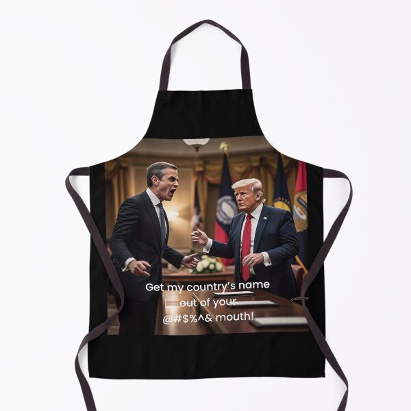 Artikelvorschau, Premierminister Carney konfrontiert Präsident Trump entworfen und verkauft von James Cumming.
