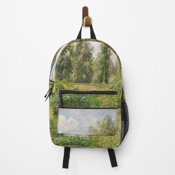 Item preview, The painting Poplars, Eragny by Camille Pissarro 1895 designed and sold by botanicalworks.
