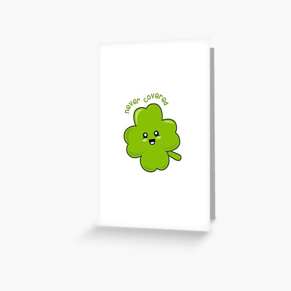Item preview, Lucky the Four-leaf Clover designed and sold by Never Covered.