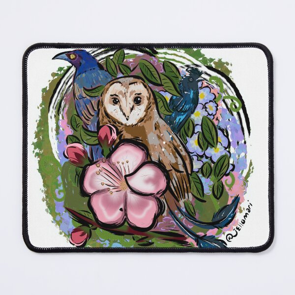 Item preview, Owl Flower designed and sold by Jellomari Doodles.
