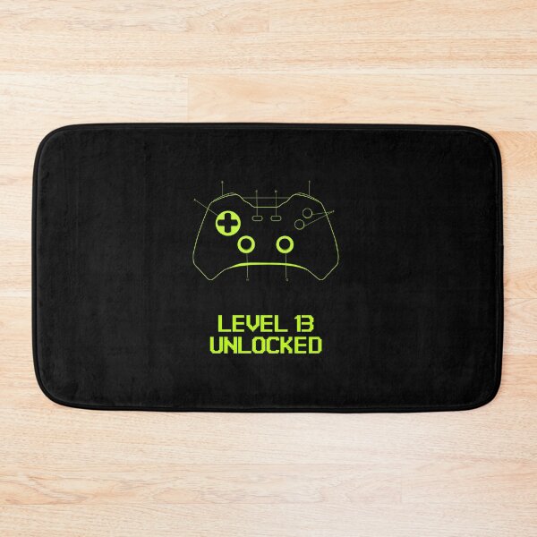 Item preview, Level 13 Unlocked – Gamer Birthday designed and sold by Grin22.