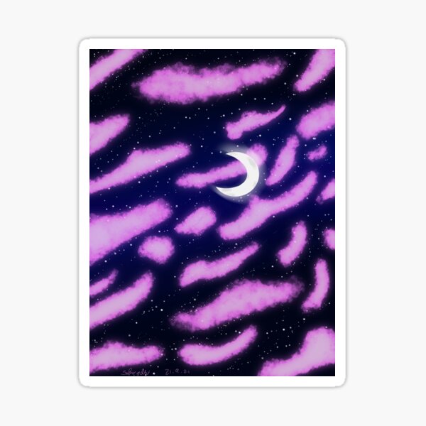 Aperçu de l'œuvre nuages roses créée et vendue par Sap_San.