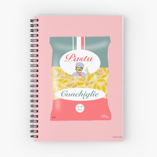 Item preview, PASTA Illustration of a bag of Conchiglie pasta designed and sold by Posteria.