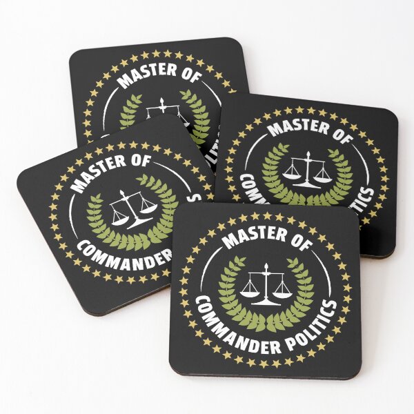 Item preview, Master of Commander Politics designed and sold by Epic Upgrades.