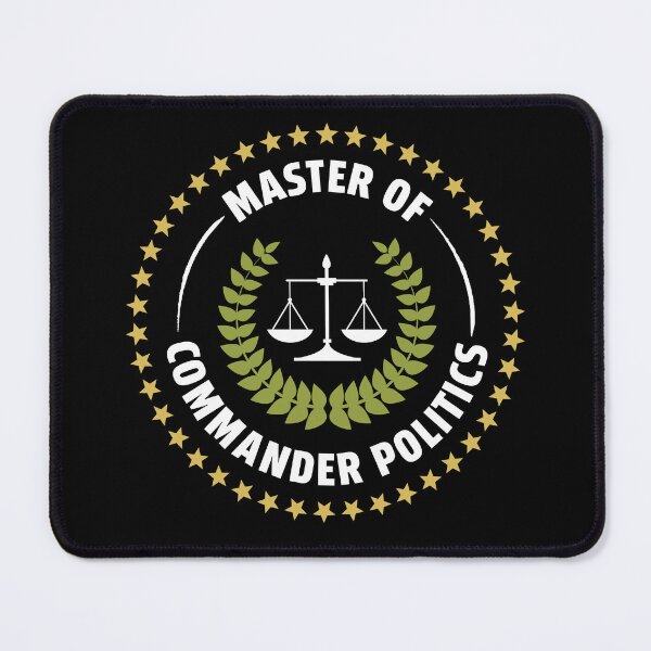Item preview, Master of Commander Politics designed and sold by Epic Upgrades.