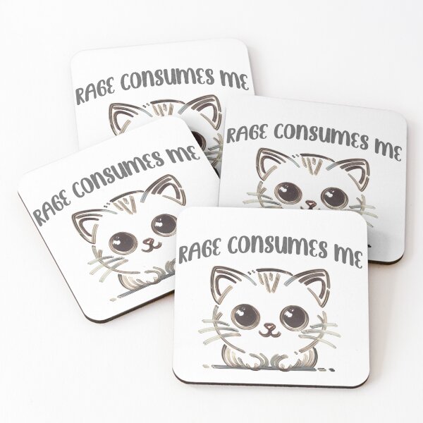 Item preview, Rage Consumes Me designed and sold by Lunas Designs.