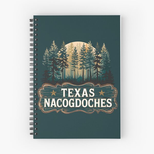 Item preview, East Texas Forest Art, Nacogdoches Typography, Nacogdoches Texas designed and sold by MoMidoStore.