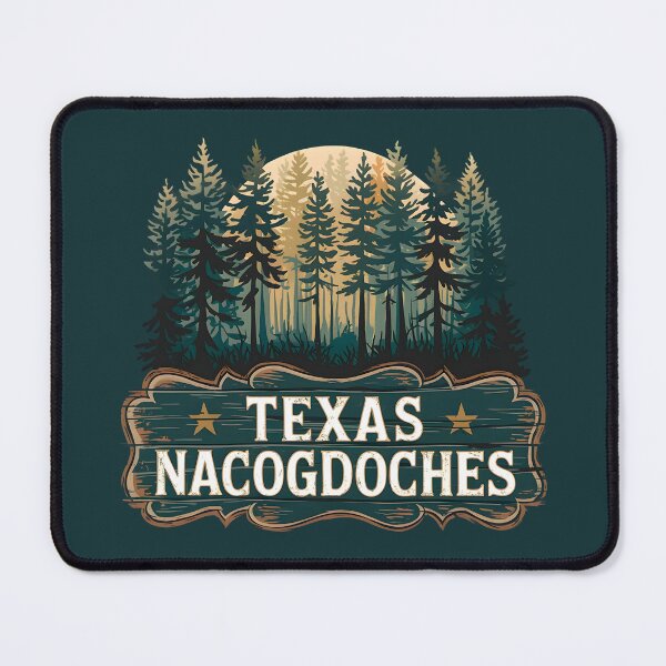 Item preview, East Texas Forest Art, Nacogdoches Typography, Nacogdoches Texas designed and sold by MoMidoStore.