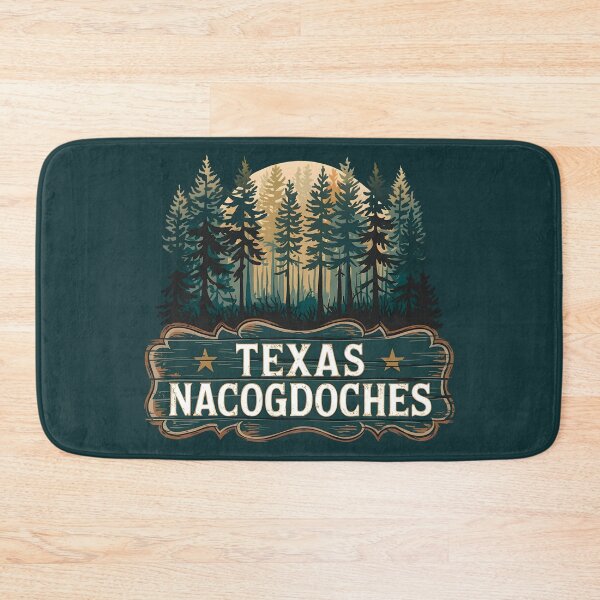 Item preview, East Texas Forest Art, Nacogdoches Typography, Nacogdoches Texas designed and sold by MoMidoStore.