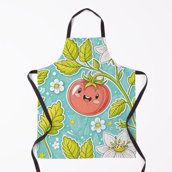 Item preview, Ripe Red Tomato with Blooming Tomato Flower designed and sold by WinusYTS.
