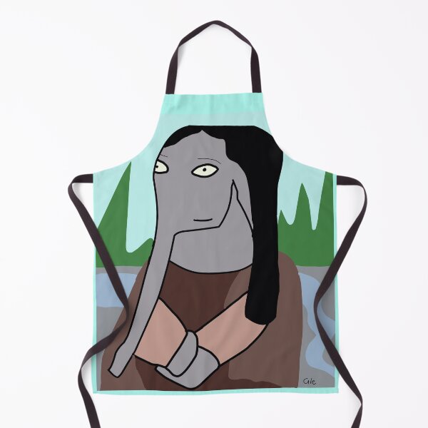 Item preview, Mona Lisa elephant designed and sold by ALEFANTICA.