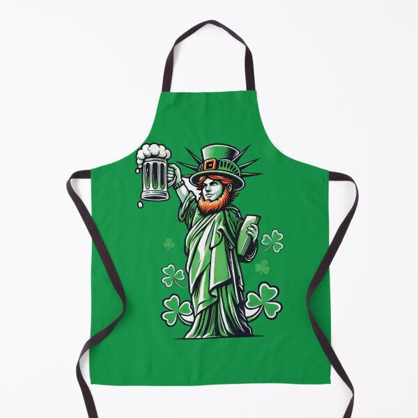 Item preview, Leprechaun Liberty – St. Patrick’s Day Beer & Shenanigans designed and sold by ShineEyePirate.