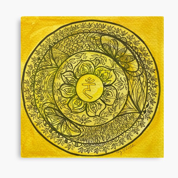 Item preview, Manipura Mandala designed and sold by CatyLouArtStudios.