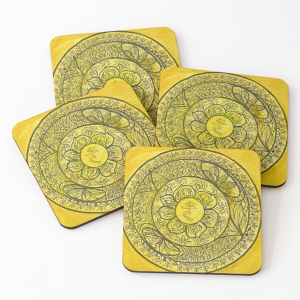 Item preview, Manipura Mandala designed and sold by CatyLouArtStudios.