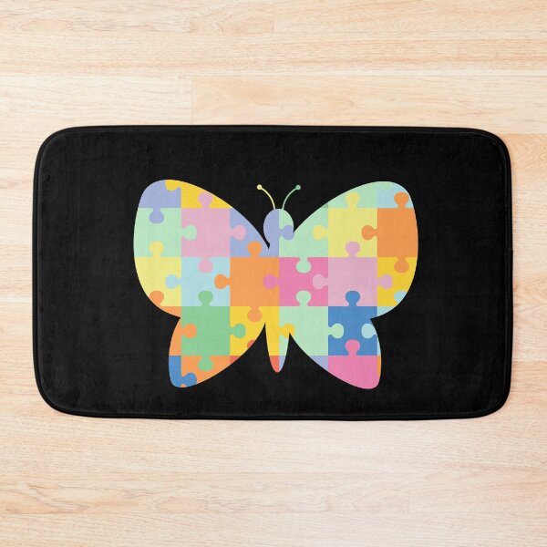 Item preview, Autism Awareness Butterfly Love Puzzle Pieces Matching T-Shirt designed and sold by SunfullyYours.