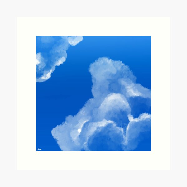 Item preview, Clean sky and clouds designed and sold by Sap_San.