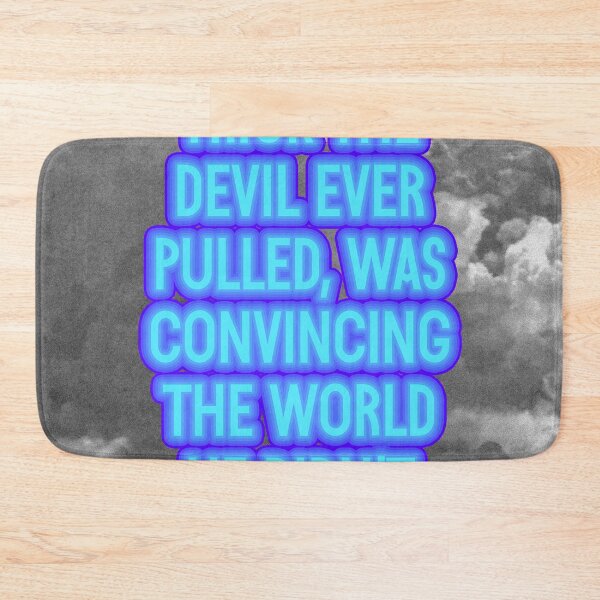Item preview, WAS CONVINCING THE WORLD HE DIDN'T EXIST designed and sold by The Turbulent Architect.