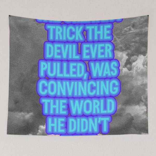 Item preview, WAS CONVINCING THE WORLD HE DIDN'T EXIST designed and sold by The Turbulent Architect.