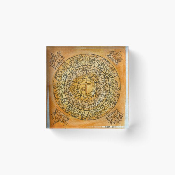 Item preview, Svadhisthana Mandala designed and sold by CatyLouArtStudios.