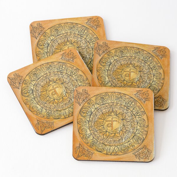 Item preview, Svadhisthana Mandala designed and sold by CatyLouArtStudios.