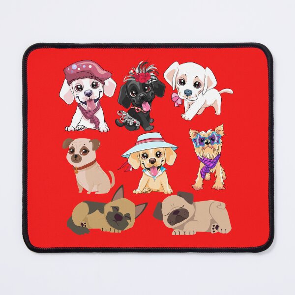 Item preview, Puppers Party: Paw-some Celebration Pattern Art designed and sold by Zakrytos ★★★★★.